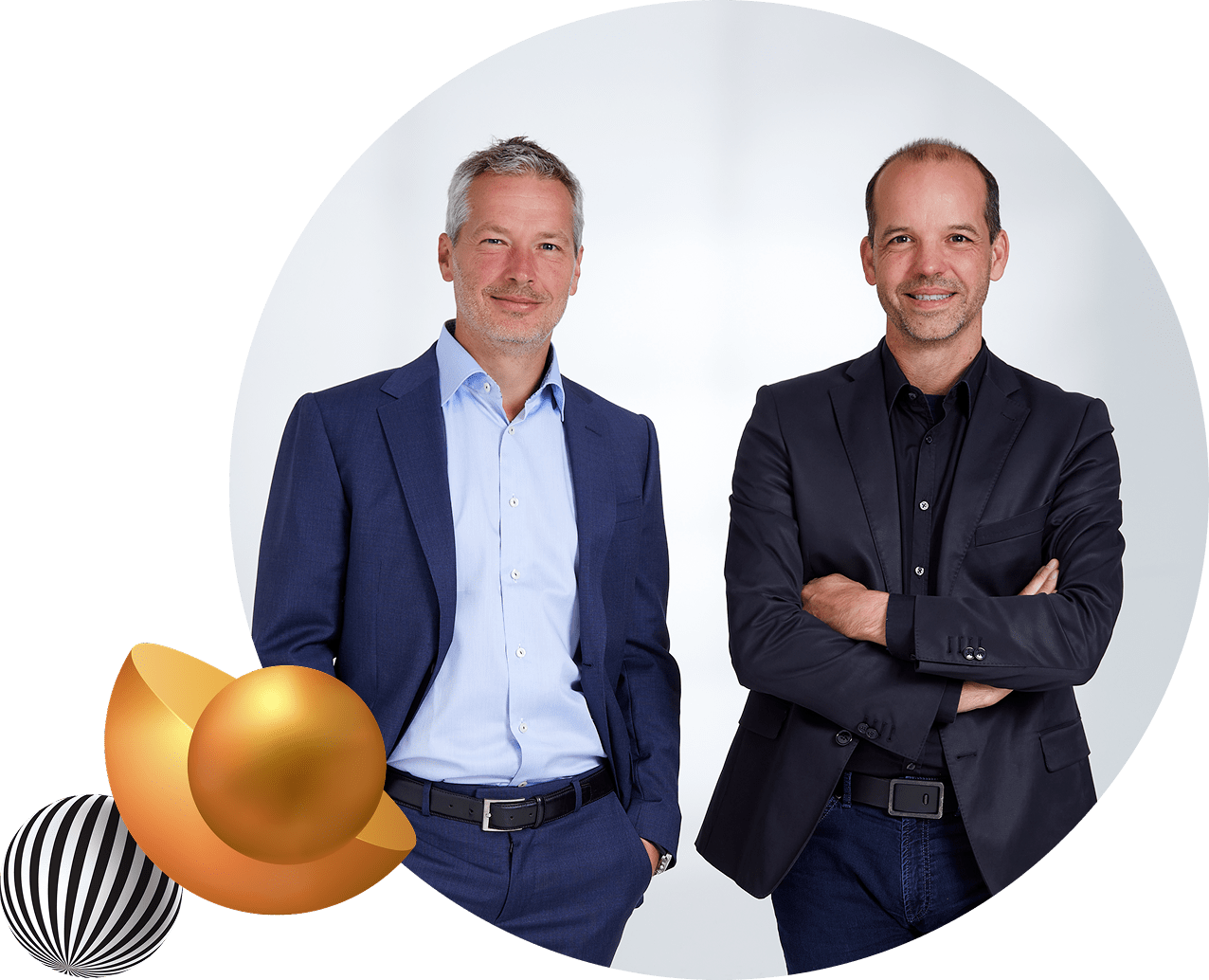 Stephan Lechner (CTO) und Albert Ortig (CEO)