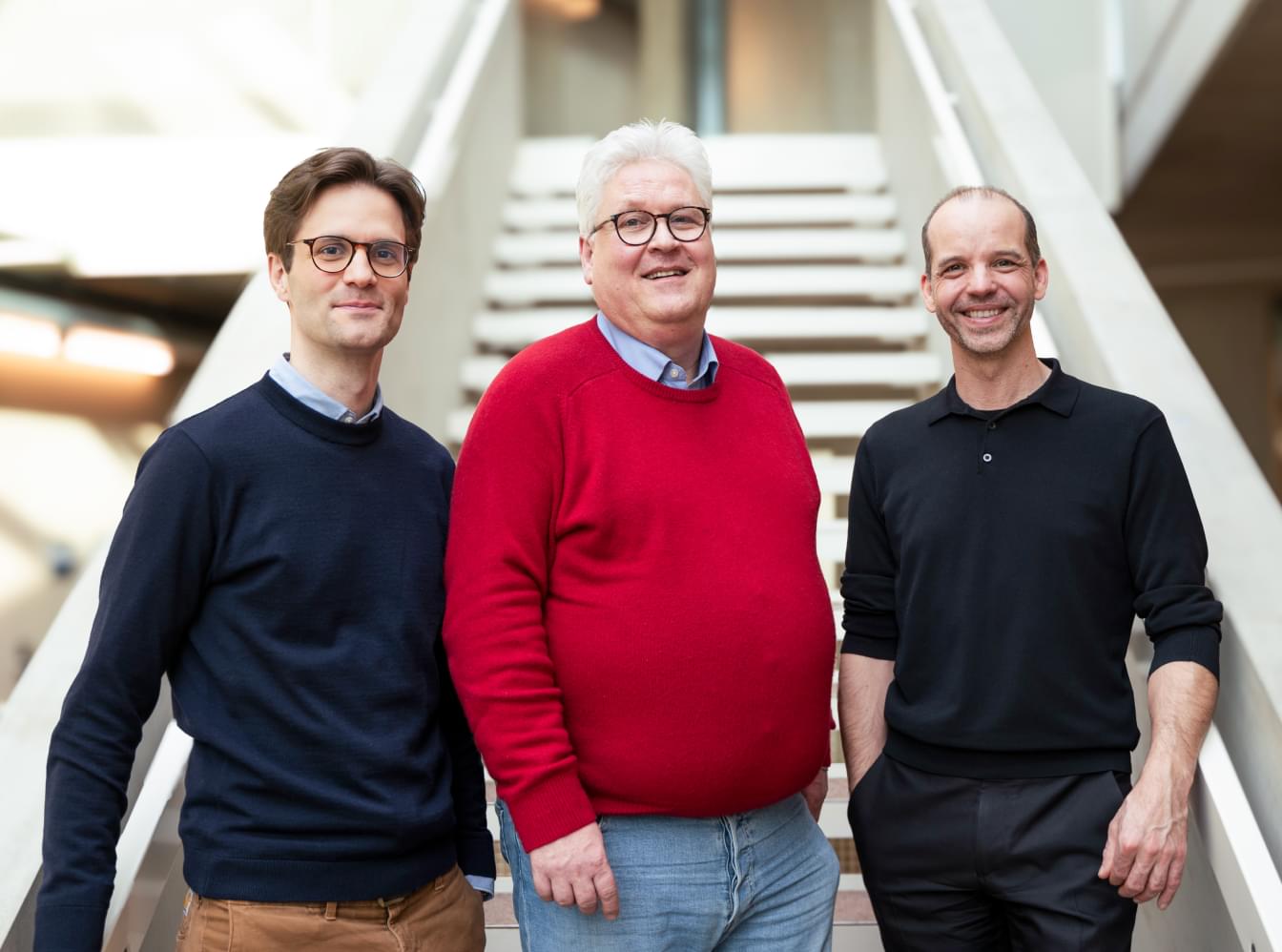 von links nach rechts: Mag. Felix Neusser, Univ.-Prof. Dr. Sepp Hochreiter, Mag. Albert Ortig