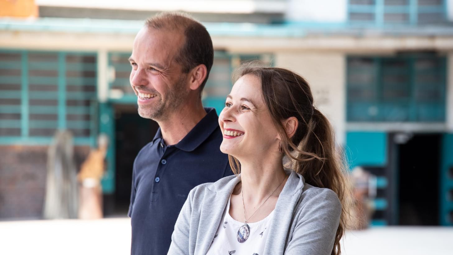 Albert Ortig, CEO Netural, and Birgit Hajek, Managing Director Social Hearts.