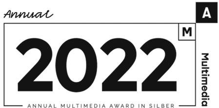 Winner Annual Multimedia Award 2022 Silber Logo