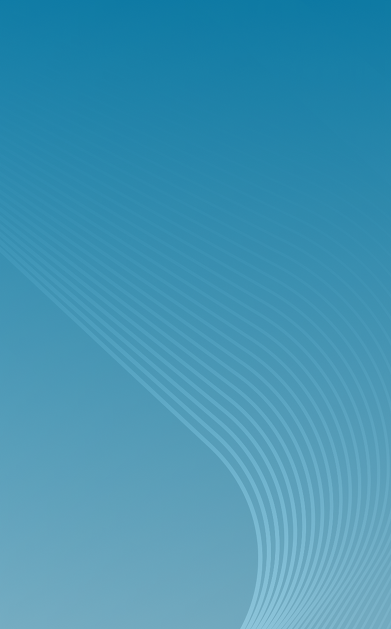 Abstrakter blau-türkiser Hintergrund mit sanften Farbverläufen und feinen geschwungenen Linien, die eine moderne und ruhige Atmosphäre erzeugen.